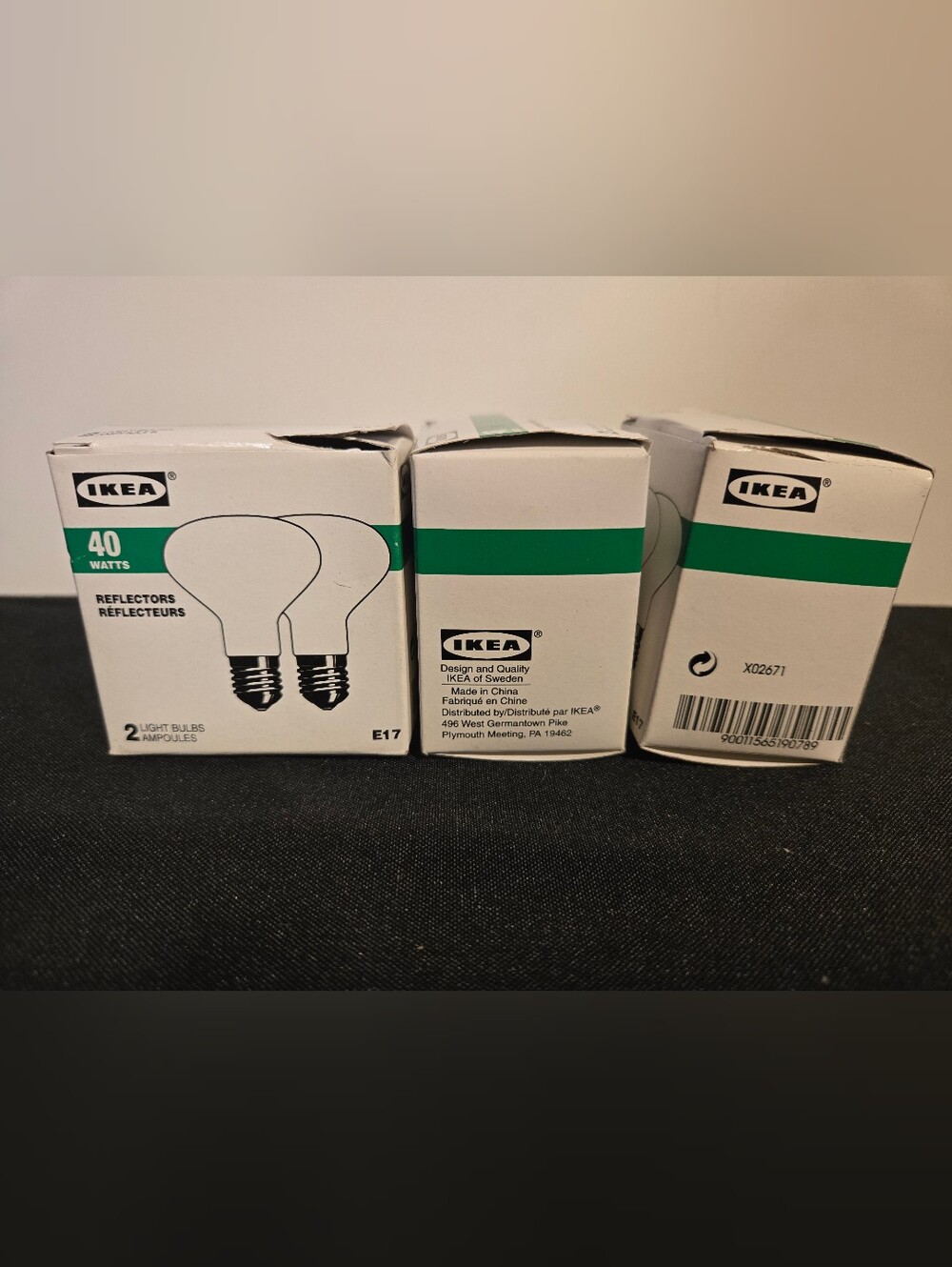 IKEA 40W E17 Reflectors Light Bulbs [6 Total Bulbs]